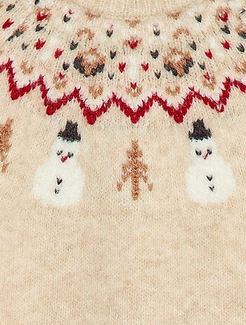 Jersey navideño de punto