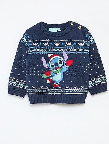 Jersey navideño 'Disney' 'Stitch' de punto