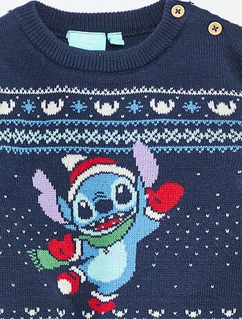Jersey navideño 'Disney' 'Stitch' de punto