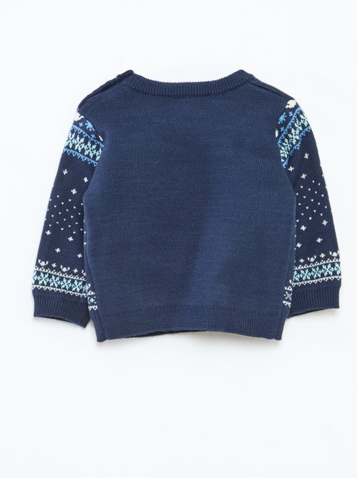 Jersey navideño 'Disney' 'Stitch' de punto - Kiabi