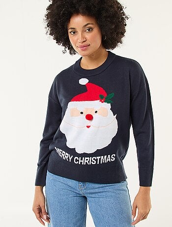 Jersey navideño estampado