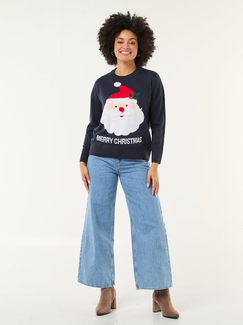 Jersey navideño estampado - Kiabi