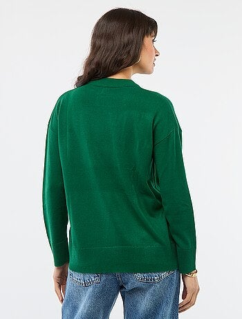 Jersey navideño estampado perro