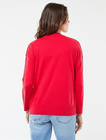 Jersey navideño estampado 'reno'