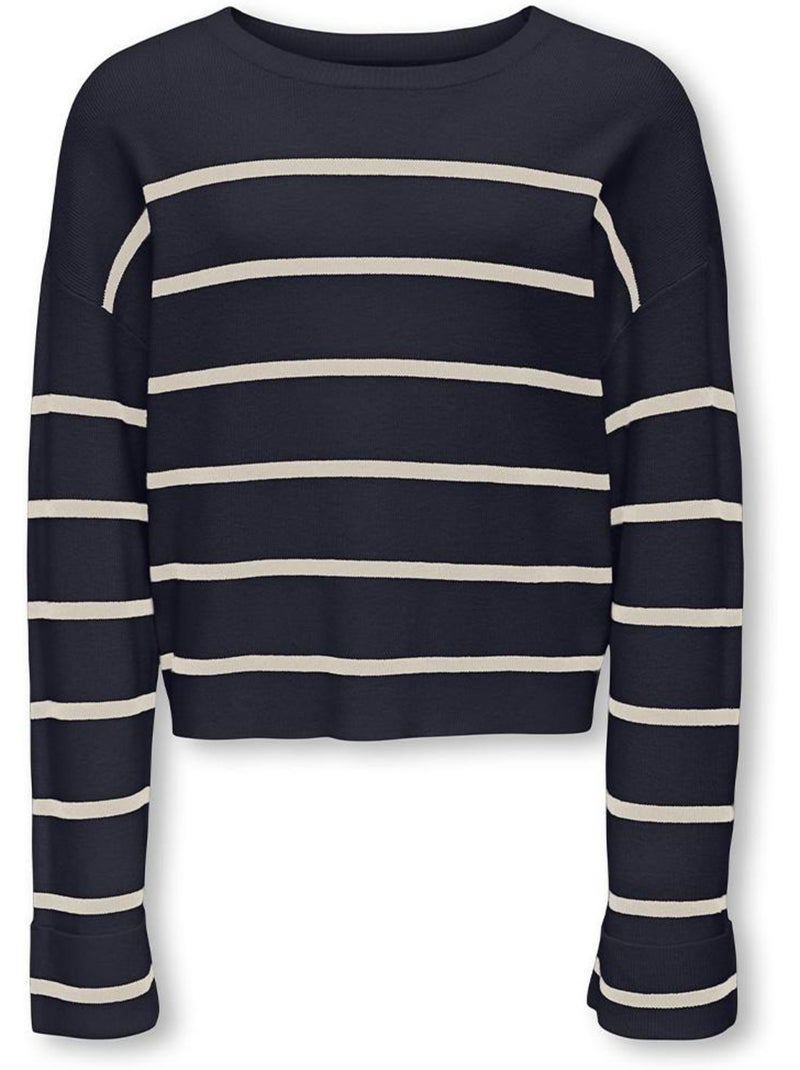 Jersey niña de only kids Azul marino - Kiabi