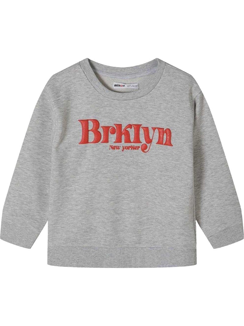 Jersey niños - minoti Gris - Kiabi