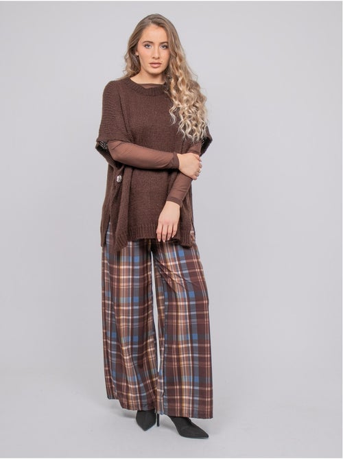 Jersey oversize de manga corta de punto grueso kireve - Kiabi Jersey oversize de manga corta de punto grueso kireve - Kiabi