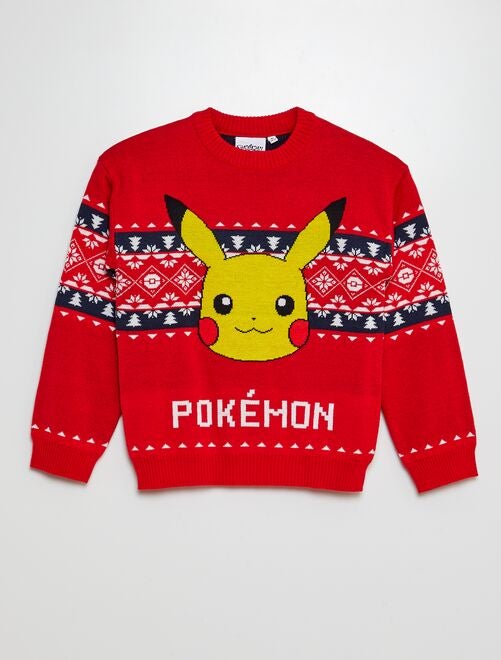 Jersey 'Pokémon' 'Pikachu' 'Navidad' - Kiabi