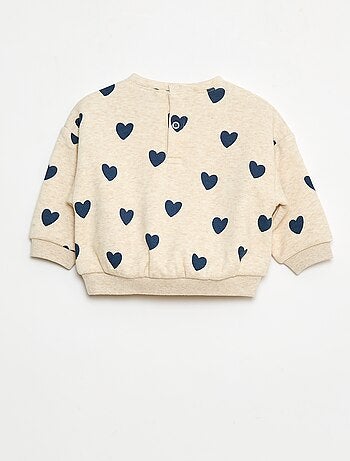Jersey polar con estampado