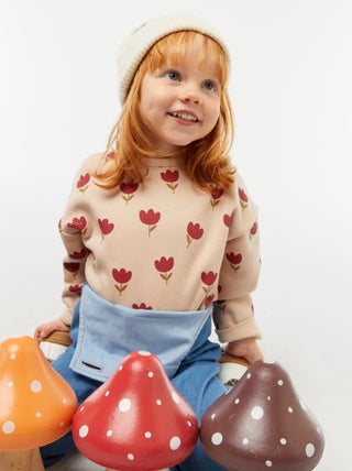 Jersey polar con estampado