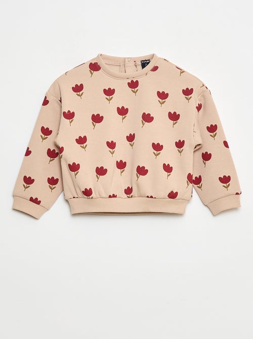 Jersey polar con estampado - Kiabi