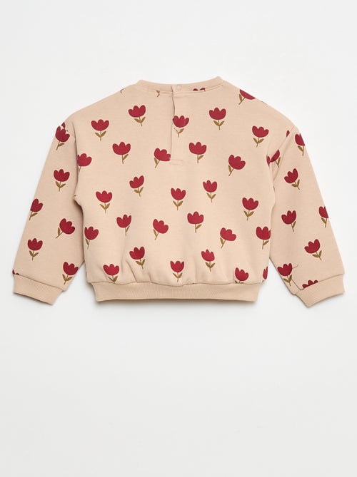 Jersey polar con estampado - Kiabi