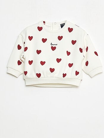 Jersey polar con estampado