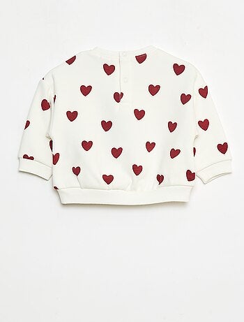 Jersey polar con estampado