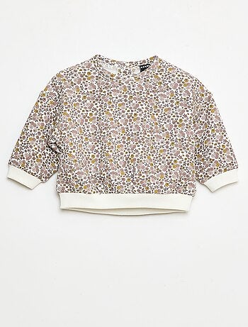 Jersey polar con estampado