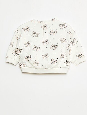 Jersey polar con estampado