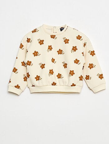 Jersey polar con estampado