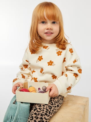 Jersey polar con estampado