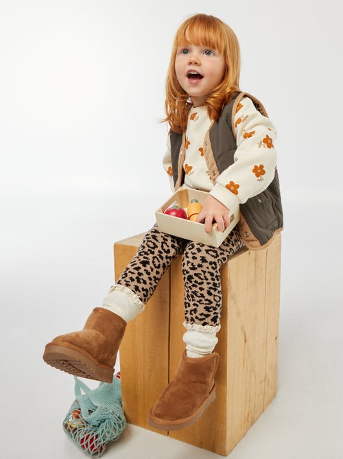 Jersey polar con estampado - Kiabi