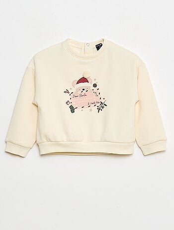 Jersey polar con estampado