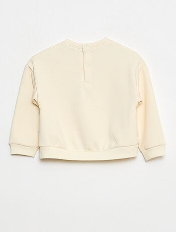 Jersey polar con estampado