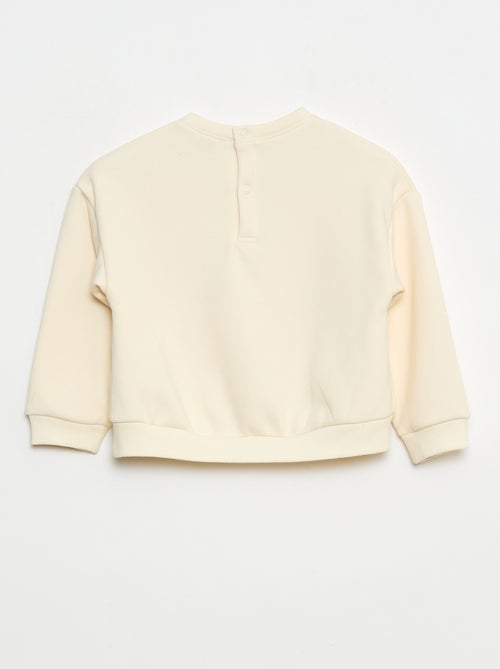 Jersey polar con motivo navideño - Kiabi