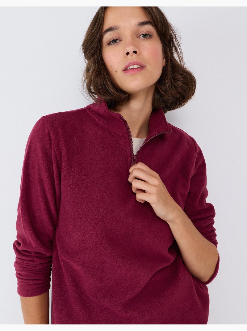 Jersey polar, mo fashion Rojo - Kiabi