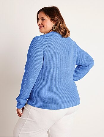 Jersey punto brillo cuello redondo - Afibel