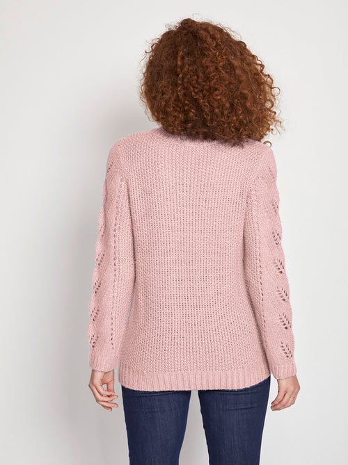 Jersey punto fantasía suave - Afibel - Kiabi
