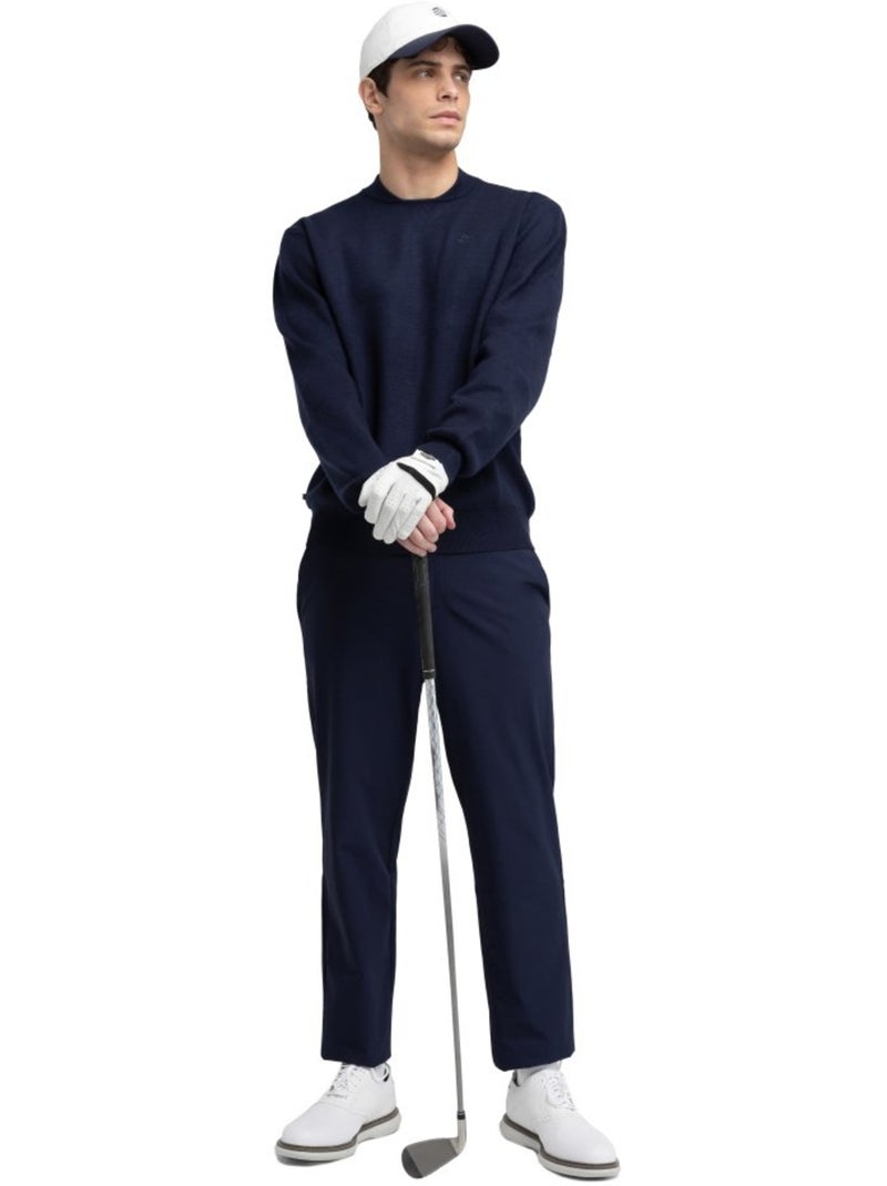 Jersey punto golf cuello bomber hombre golf hombre bogey navy Azul - Kiabi