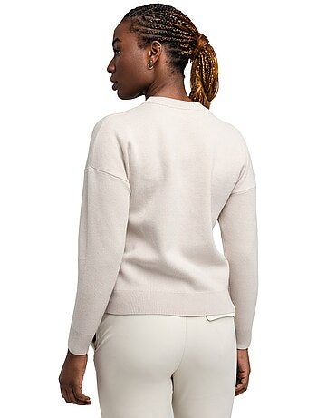 Jersey punto golf cuello redondo mujer golf mujer birdie sand