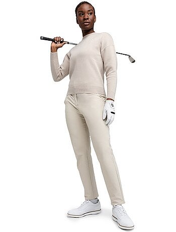 Jersey punto golf cuello redondo mujer golf mujer birdie sand