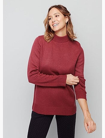 Jersey punto grueso cuello alto - Afibel