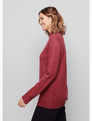 Jersey punto grueso cuello alto - Afibel