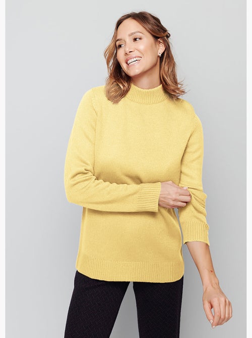 Jersey punto grueso cuello alto - Afibel - Kiabi