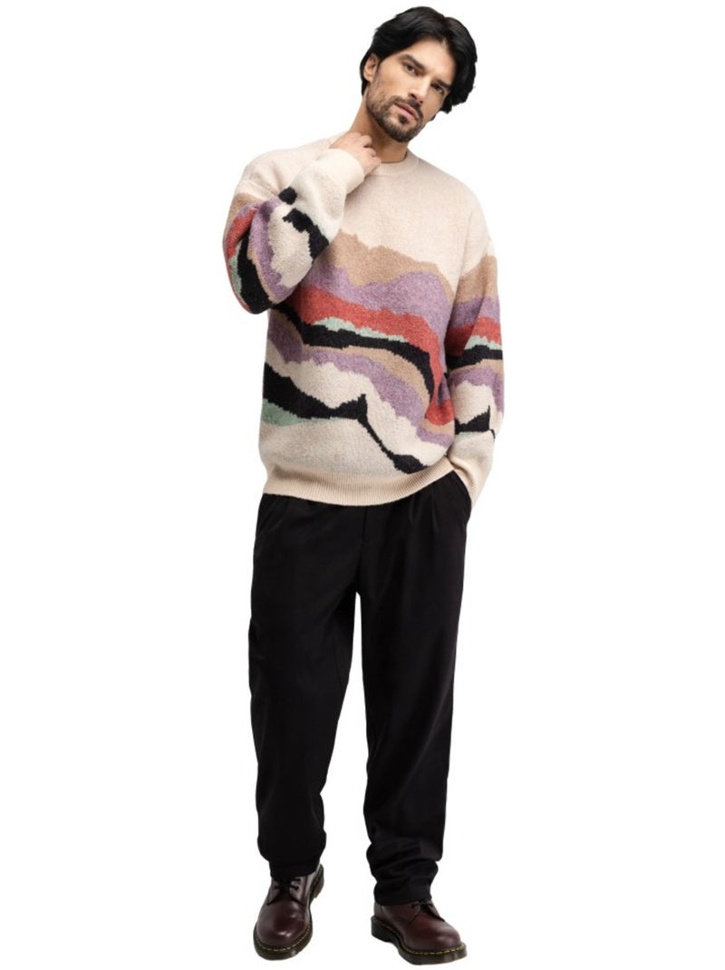 Jersey punto hombre hombre burano transformation Multicolor - Kiabi