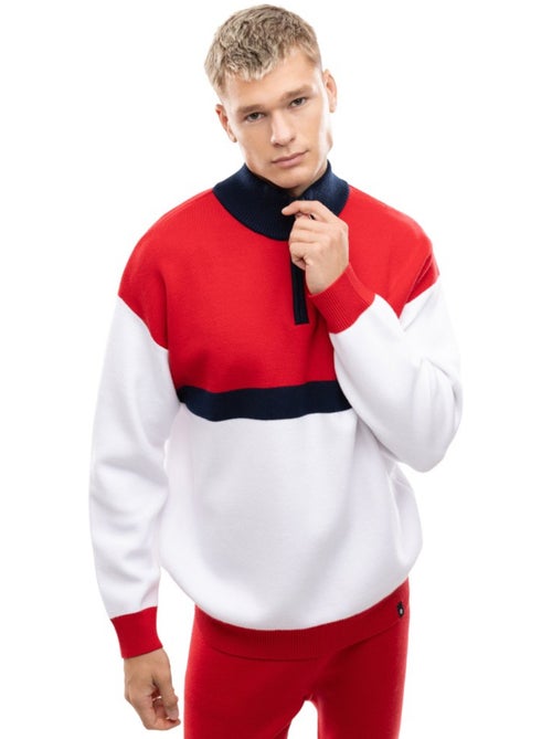 Jersey punto media cremallera hombre hombre sapporo - Kiabi Jersey punto media cremallera hombre hombre sapporo - Kiabi