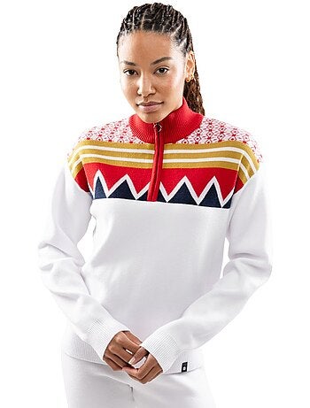 Jersey punto media cremallera mujer mujer sapporo-w