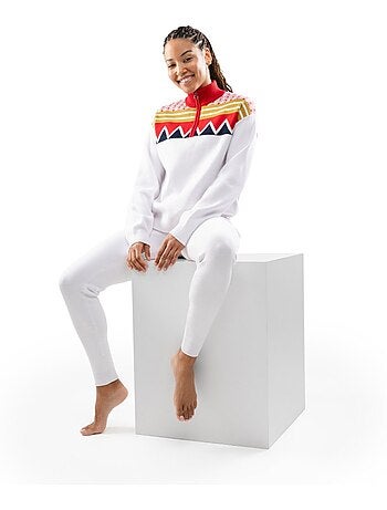 Jersey punto media cremallera mujer mujer sapporo-w
