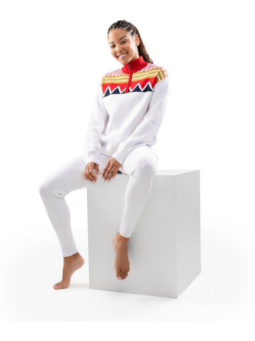 Jersey punto media cremallera mujer mujer sapporo-w - Kiabi Jersey punto media cremallera mujer mujer sapporo-w - Kiabi