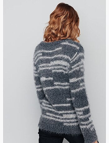 Jersey punto suave efecto pelo - Afibel