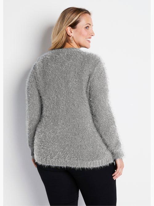 Jersey punto suave efecto pelo - Afibel - Kiabi