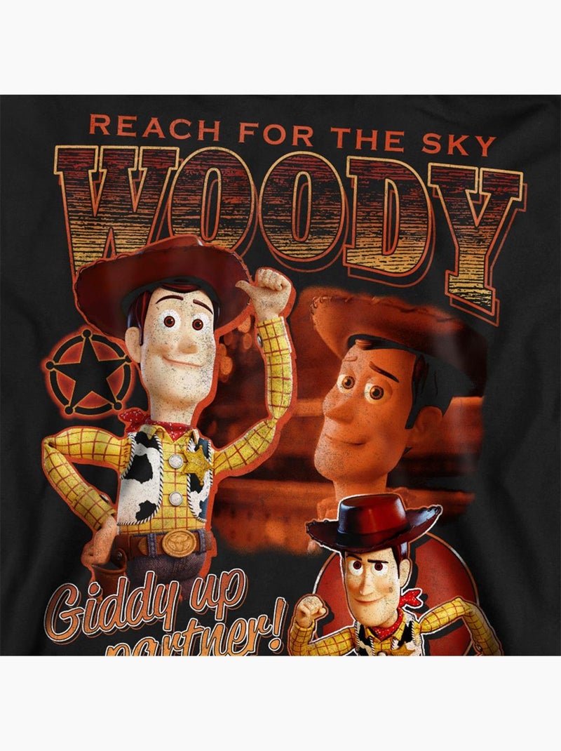 Jersey sheriff de woody diseño homenaje para adultos unisex - toy story Negro - Kiabi
