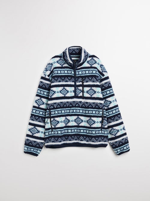 Jersey sherpa con cremallera, MO Fashion - Kiabi