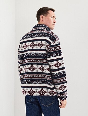 Jersey sherpa con cremallera, MO Fashion