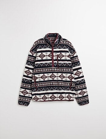 Jersey sherpa con cremallera, MO Fashion