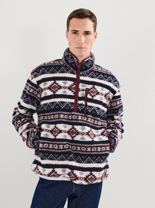 Jersey sherpa con cremallera, MO Fashion - Kiabi