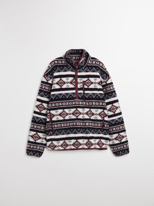 Jersey sherpa con cremallera, MO Fashion - Kiabi