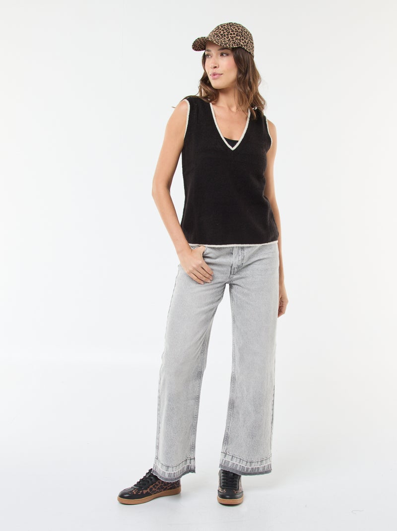 Jersey sin mangas 'JDY' Negro - Kiabi