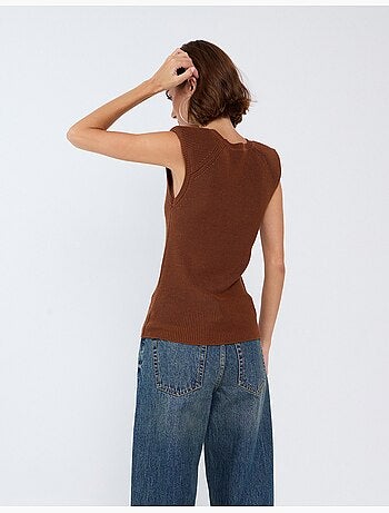 Jersey sin mangas, mo fashion